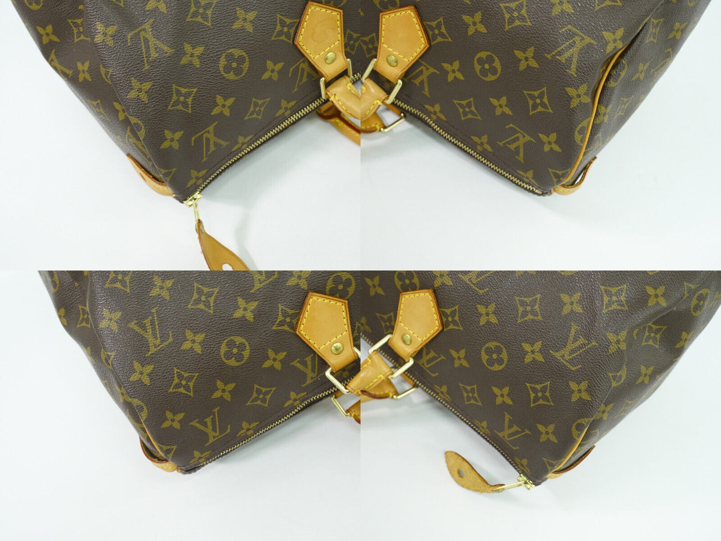 Louis Vuitton Speedy 40 Brown Canvas Hand Bag