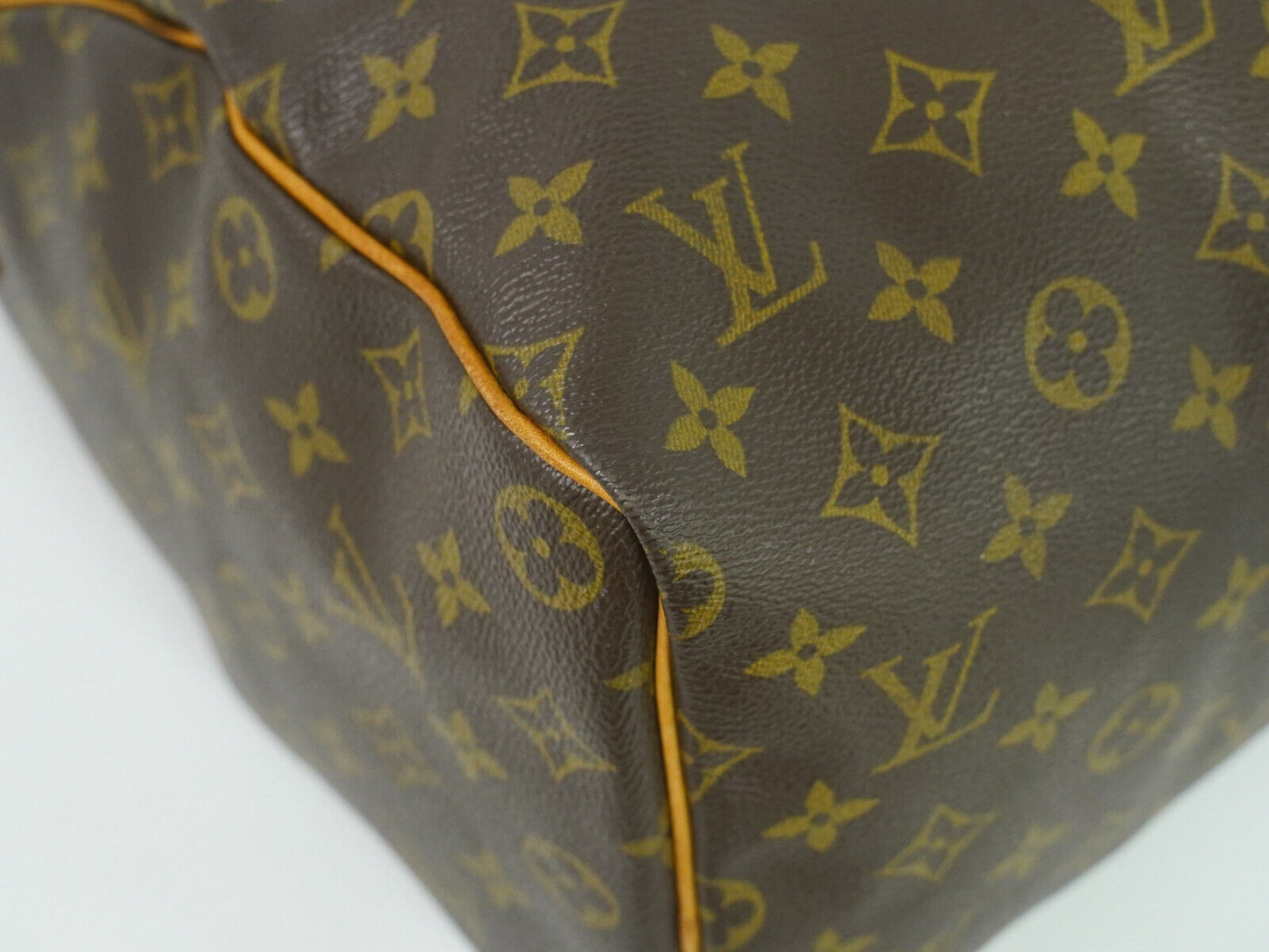 Louis Vuitton Speedy 40 Brown Canvas Hand Bag