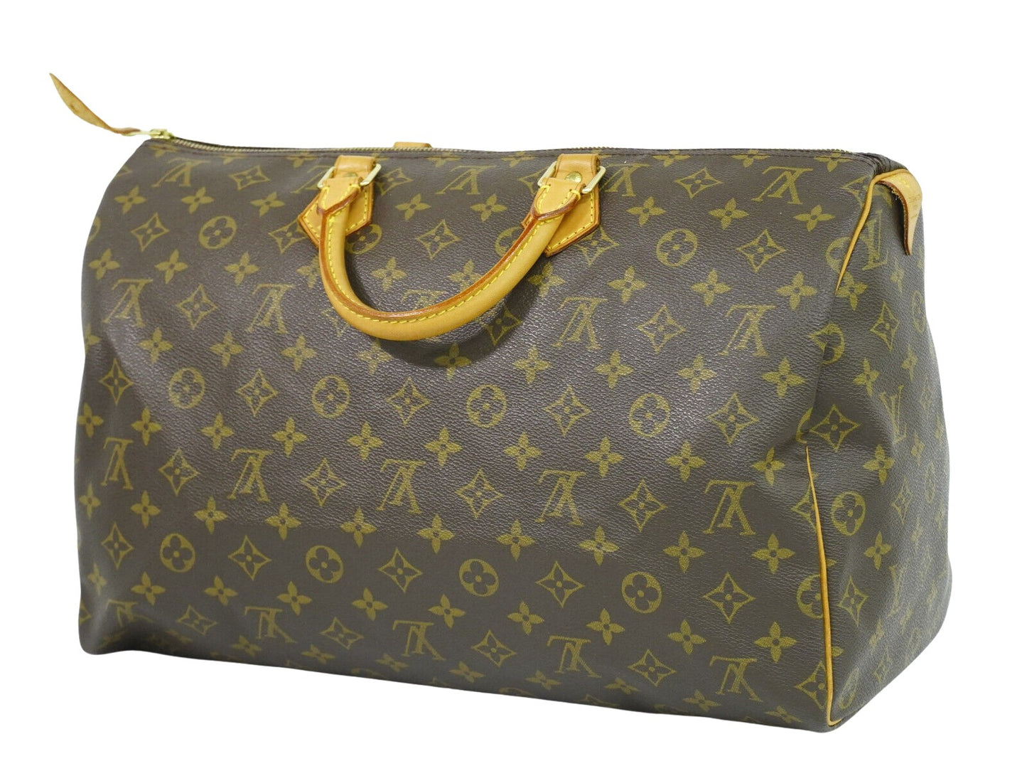 Louis Vuitton Speedy 40 Brown Canvas Hand Bag