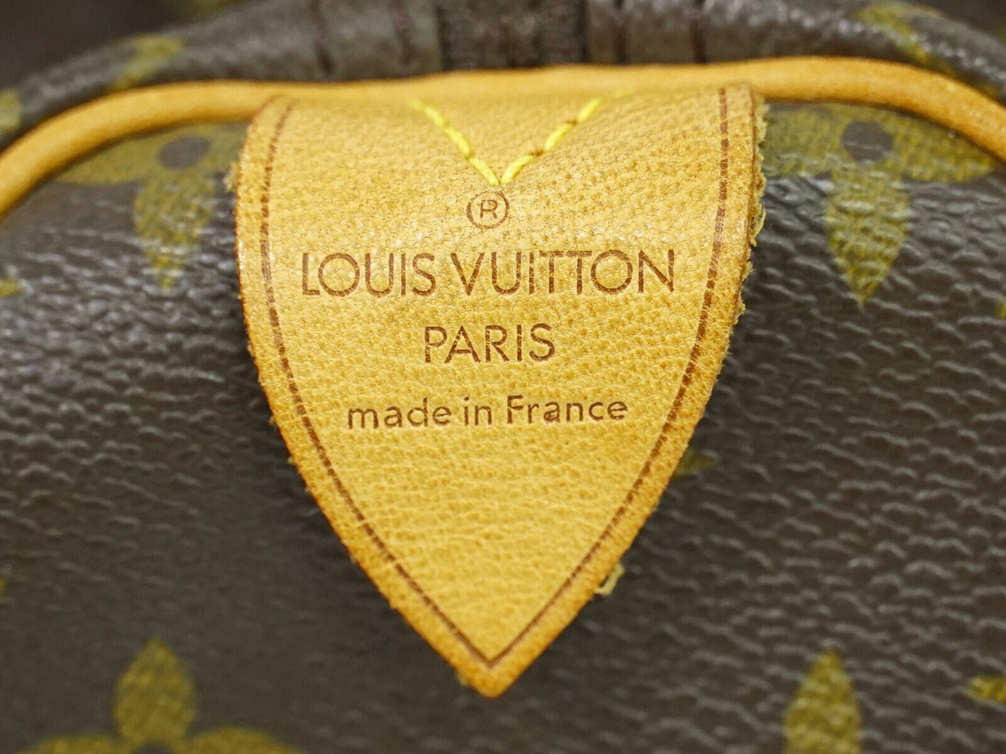 Louis Vuitton Speedy 40 Brown Canvas Hand Bag