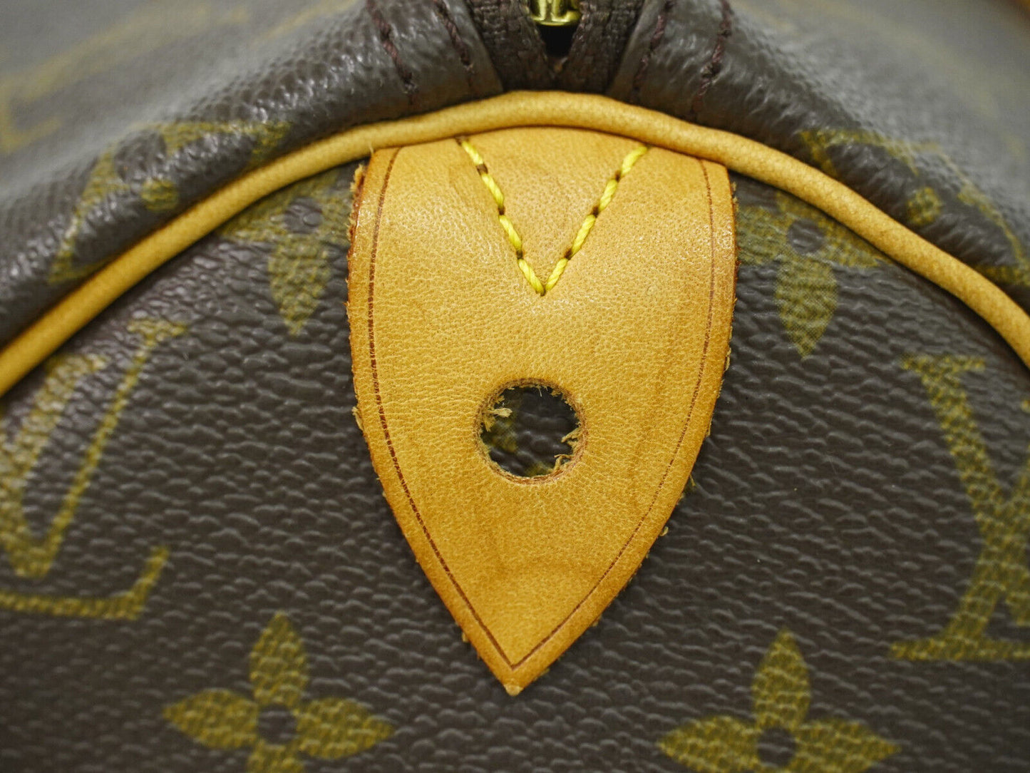 Louis Vuitton Speedy 40 Brown Canvas Hand Bag