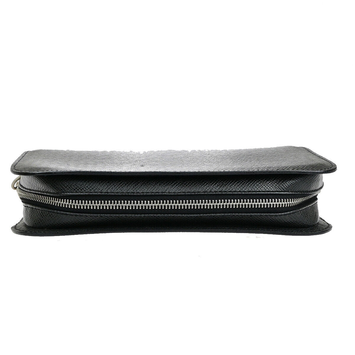 Louis Vuitton Baikal Black Leather Clutch Bag