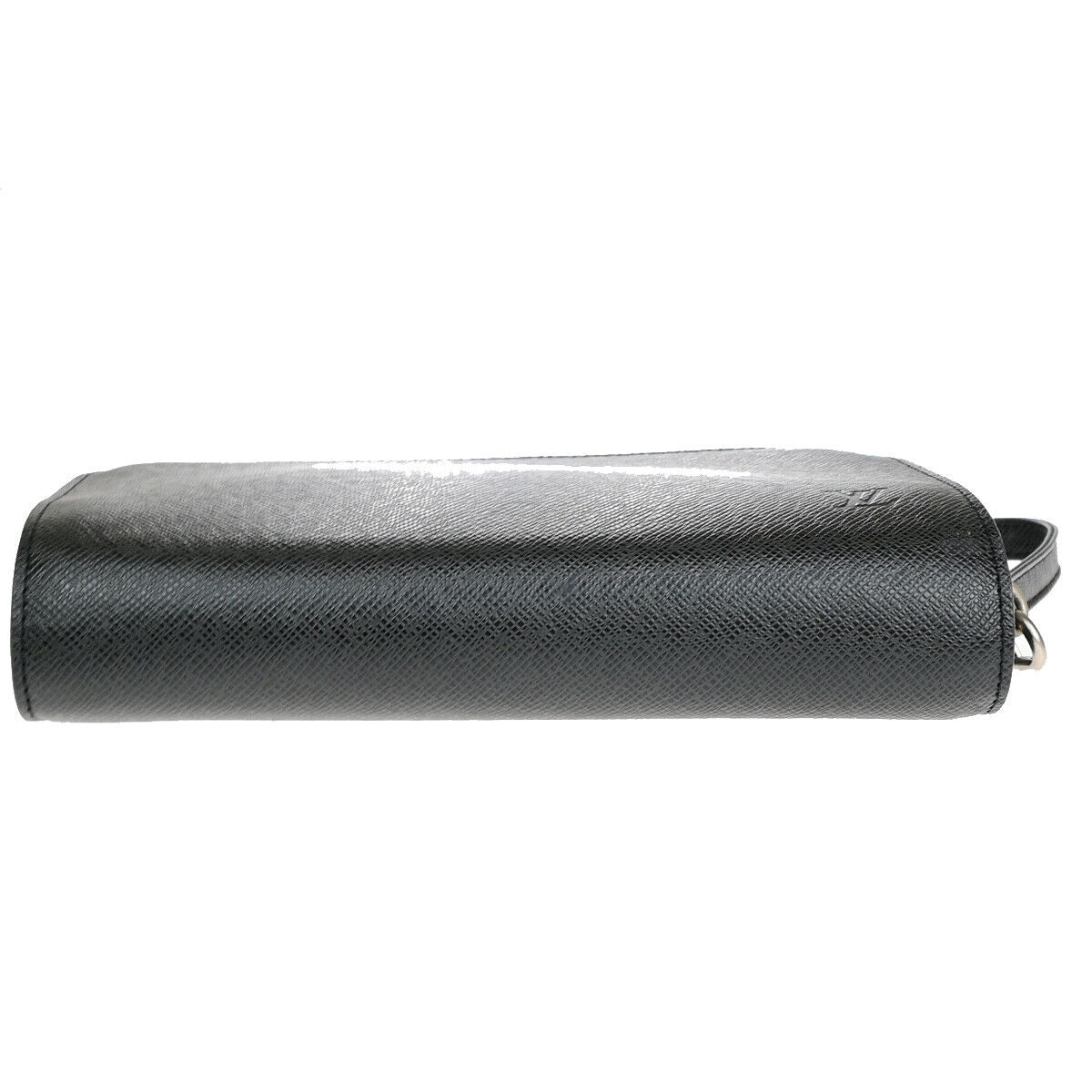 Louis Vuitton Baikal Black Leather Clutch Bag