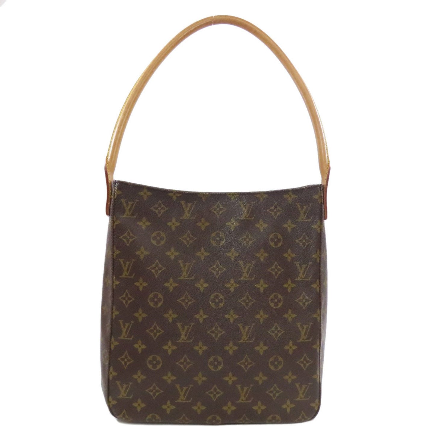 Louis Vuitton Looping GM Brown Canvas Shoulder Bag