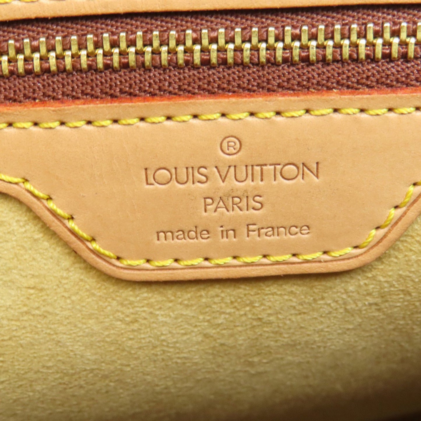 Louis Vuitton Looping GM Brown Canvas Shoulder Bag