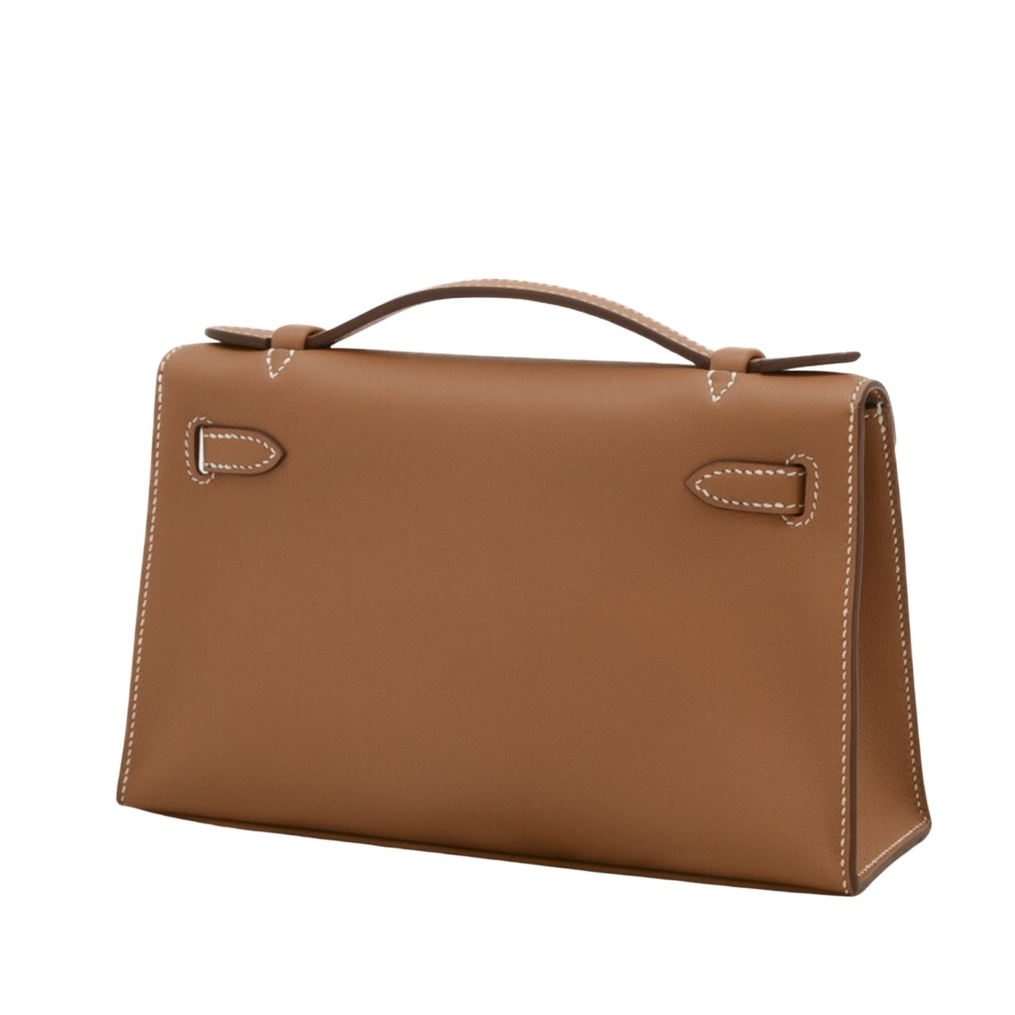 Hermès Kelly Brown Leather Hand Bag