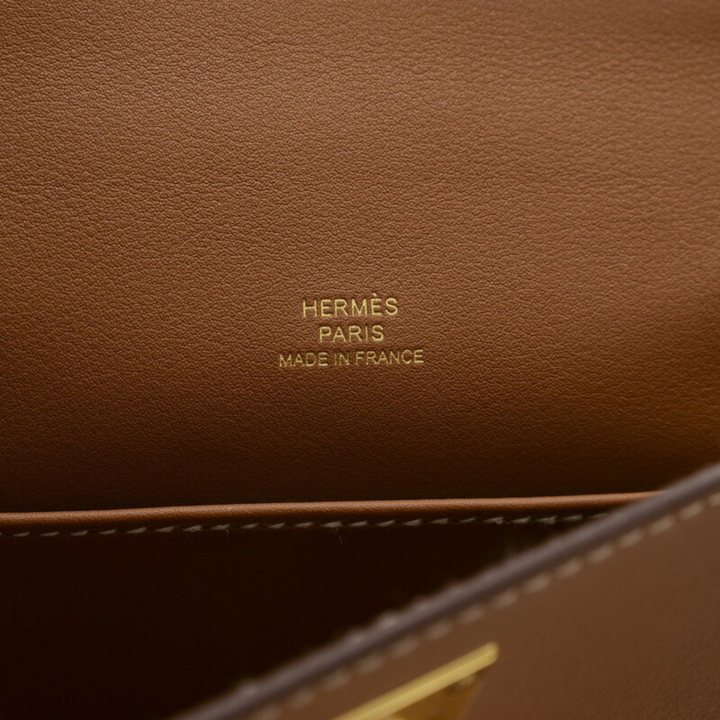 Hermès Kelly Brown Leather Hand Bag