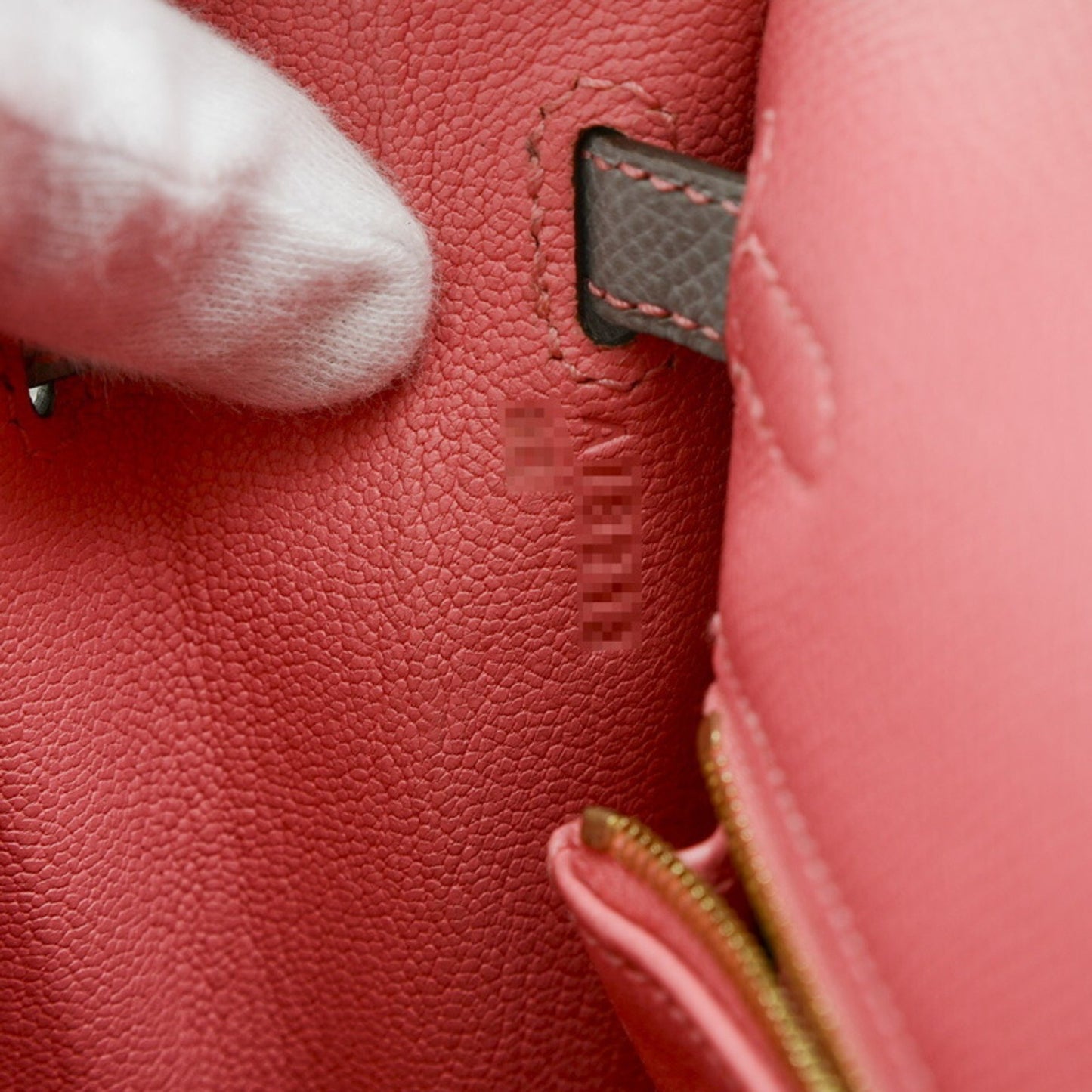 Hermès Kelly 25 Pink Leather Hand Bag