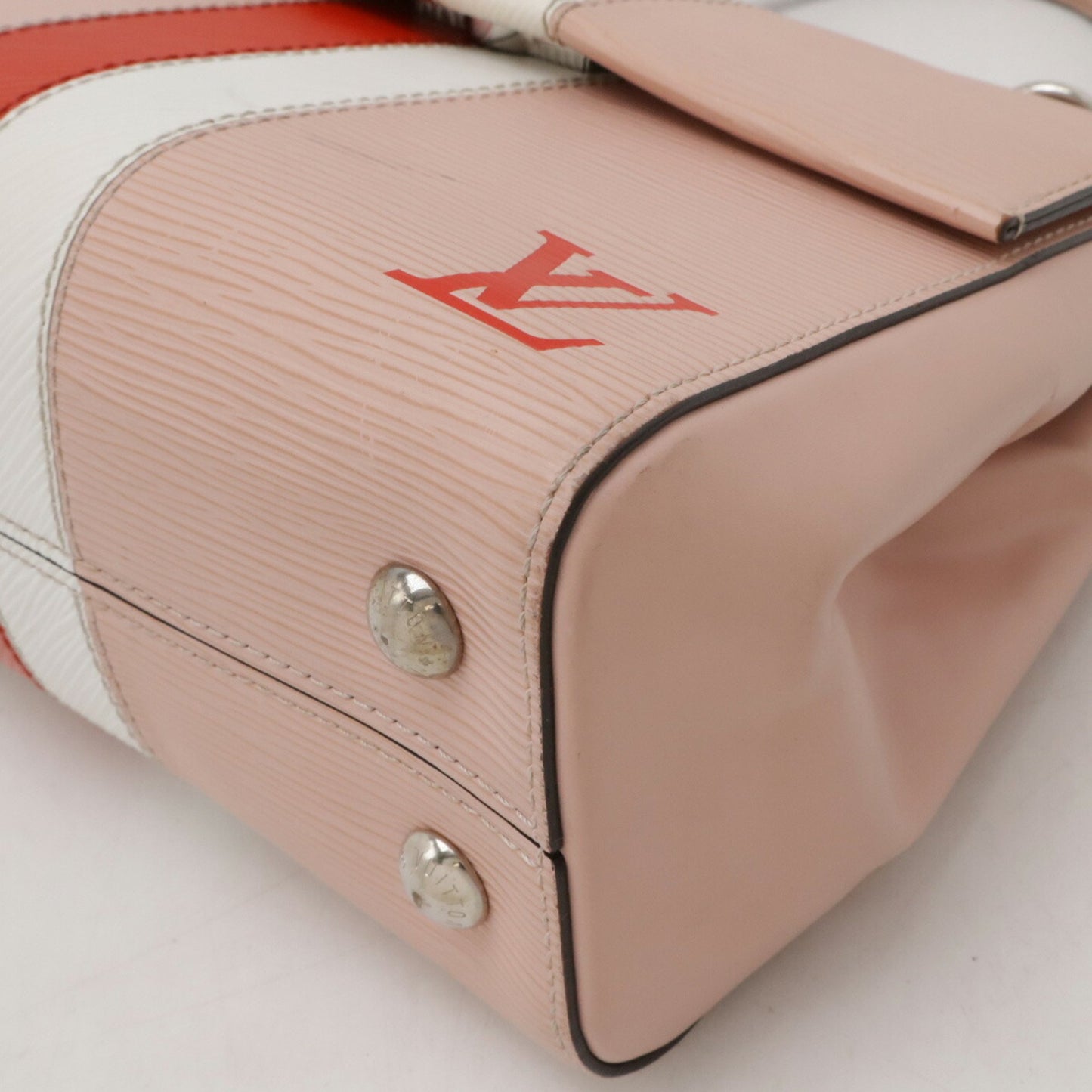 Louis Vuitton Cluny Pink Leather Hand Bag