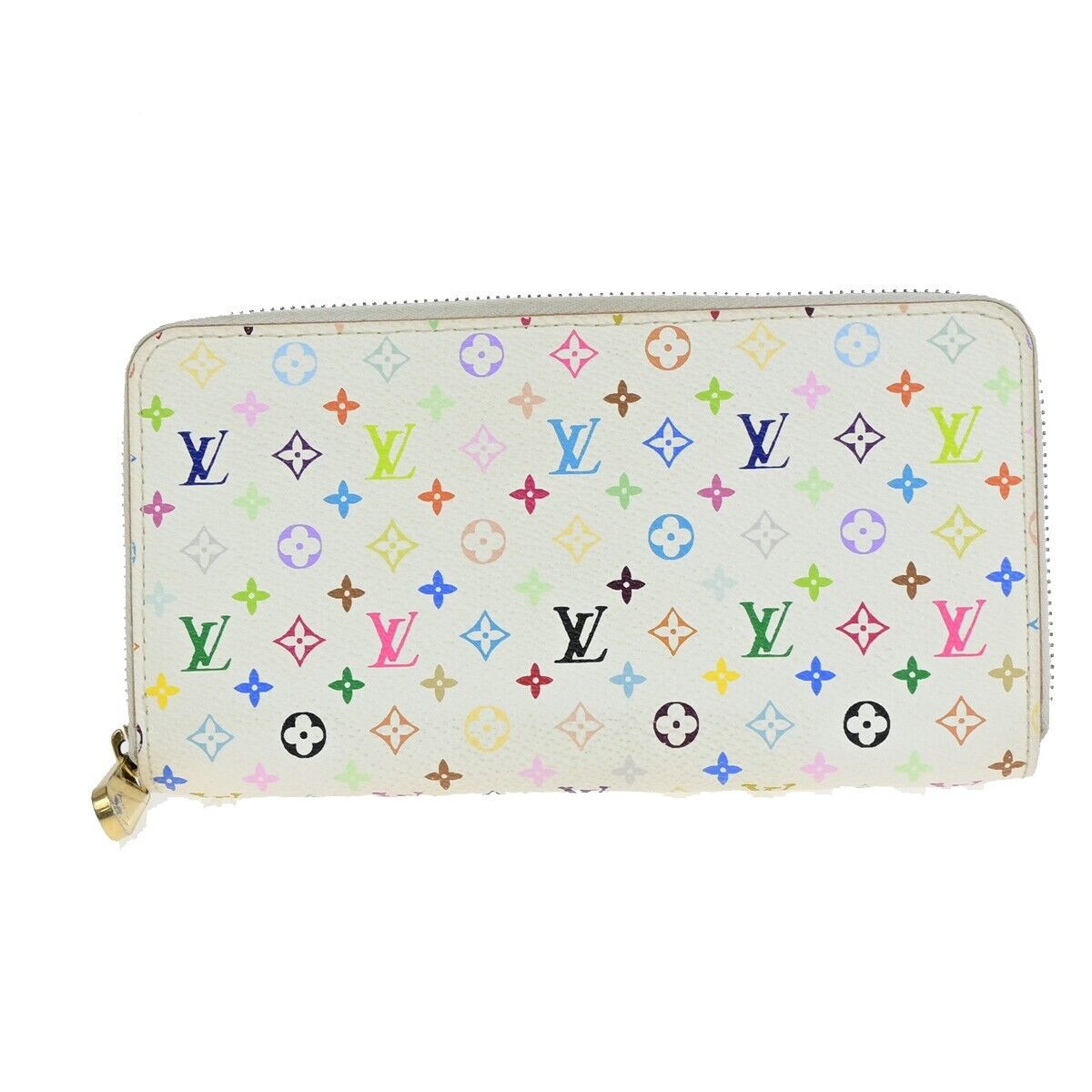 Louis Vuitton Zippy wallet White Canvas Wallet Accessories