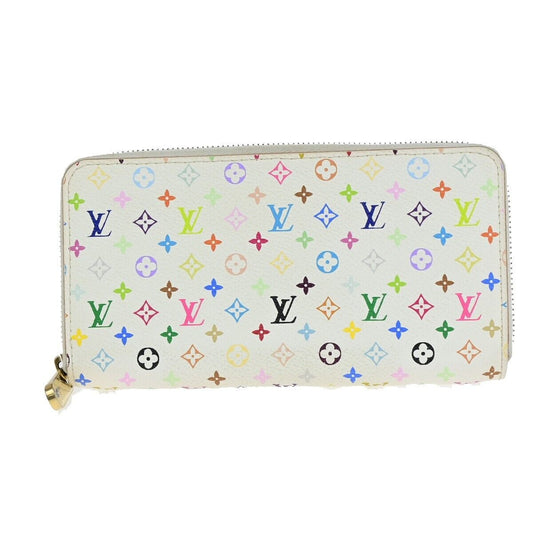 Louis Vuitton Zippy wallet White Canvas Wallet Accessories