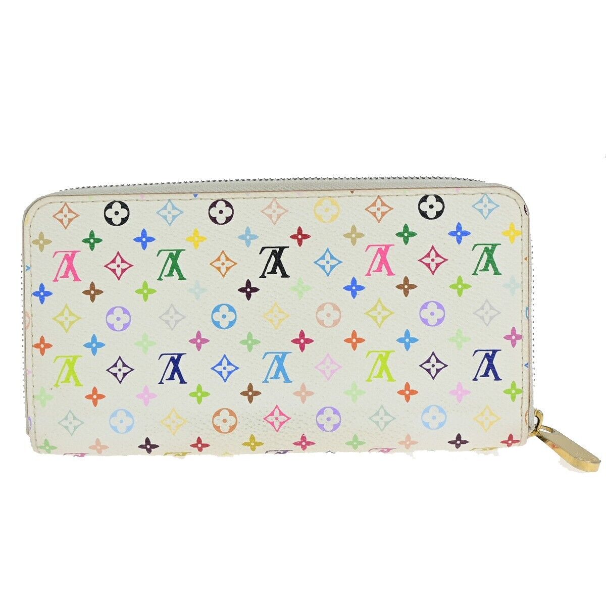 Louis Vuitton Zippy wallet White Canvas Wallet Accessories