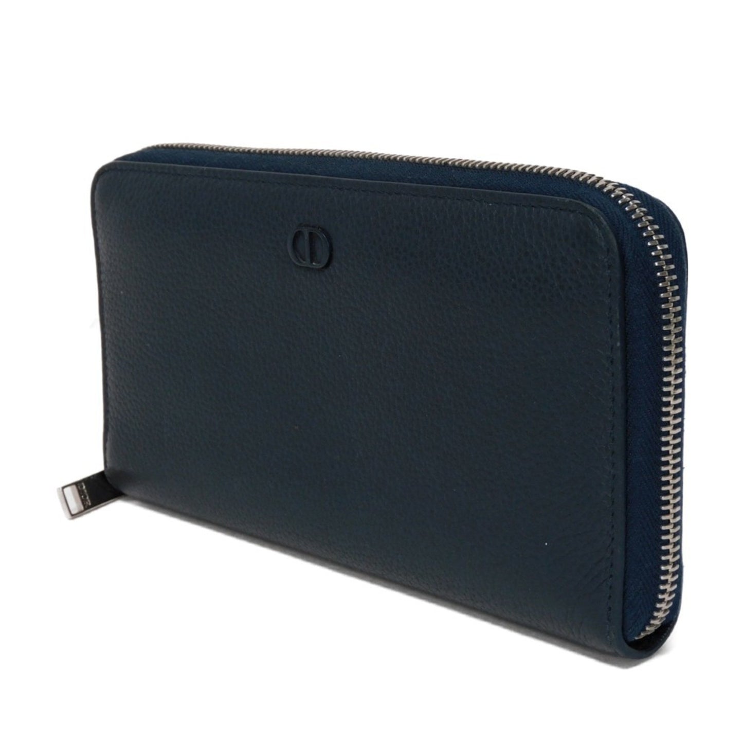 Dior CD Blue Leather Wallet Accessories