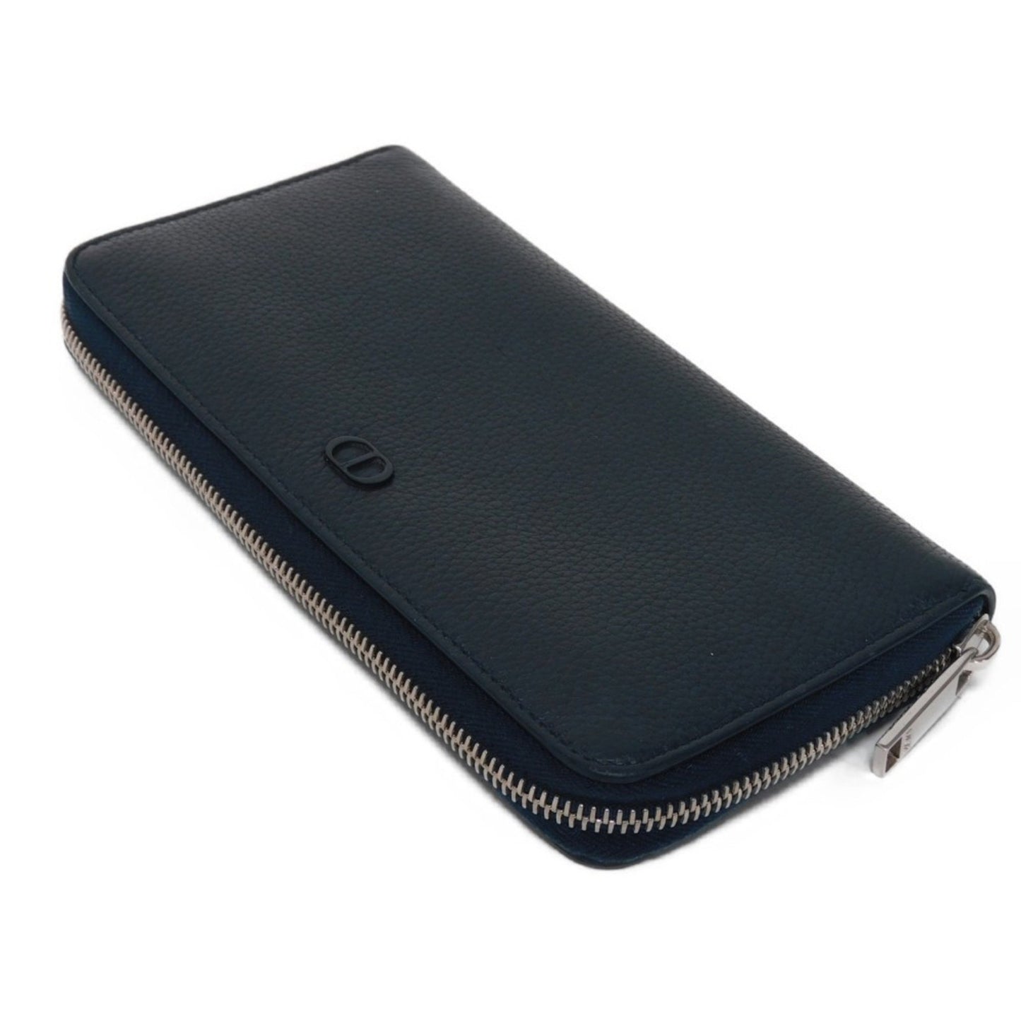 Dior CD Blue Leather Wallet Accessories