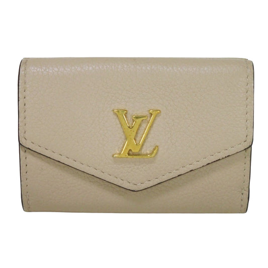 Louis Vuitton Lockmini Grey Leather Wallet Accessories