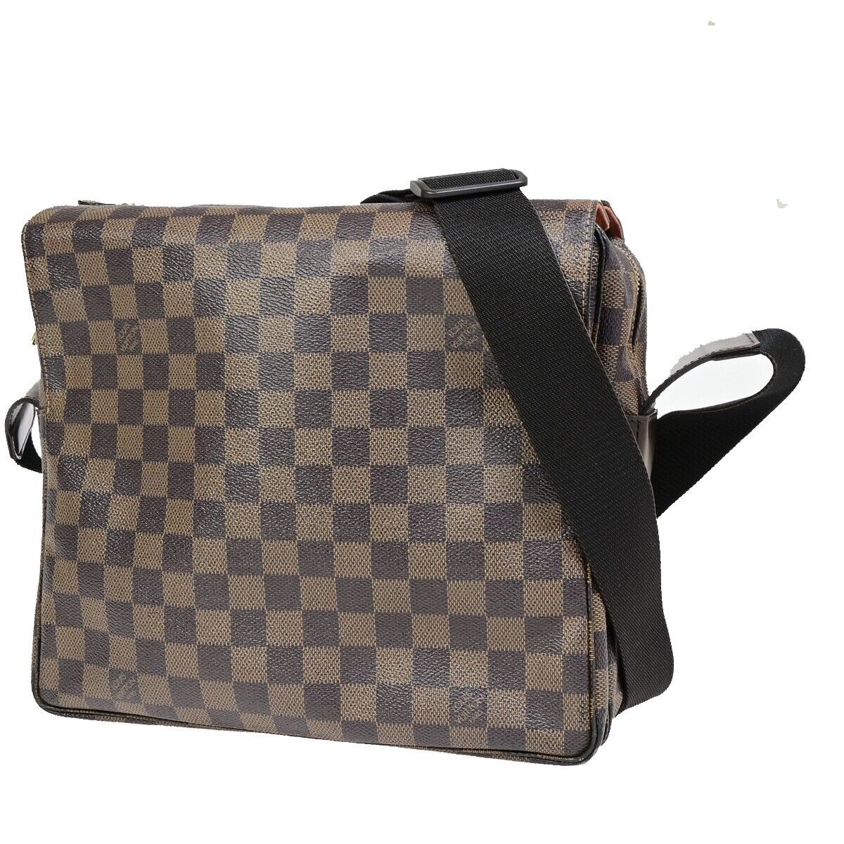 Louis Vuitton Naviglio Brown Canvas Shoulder Bag