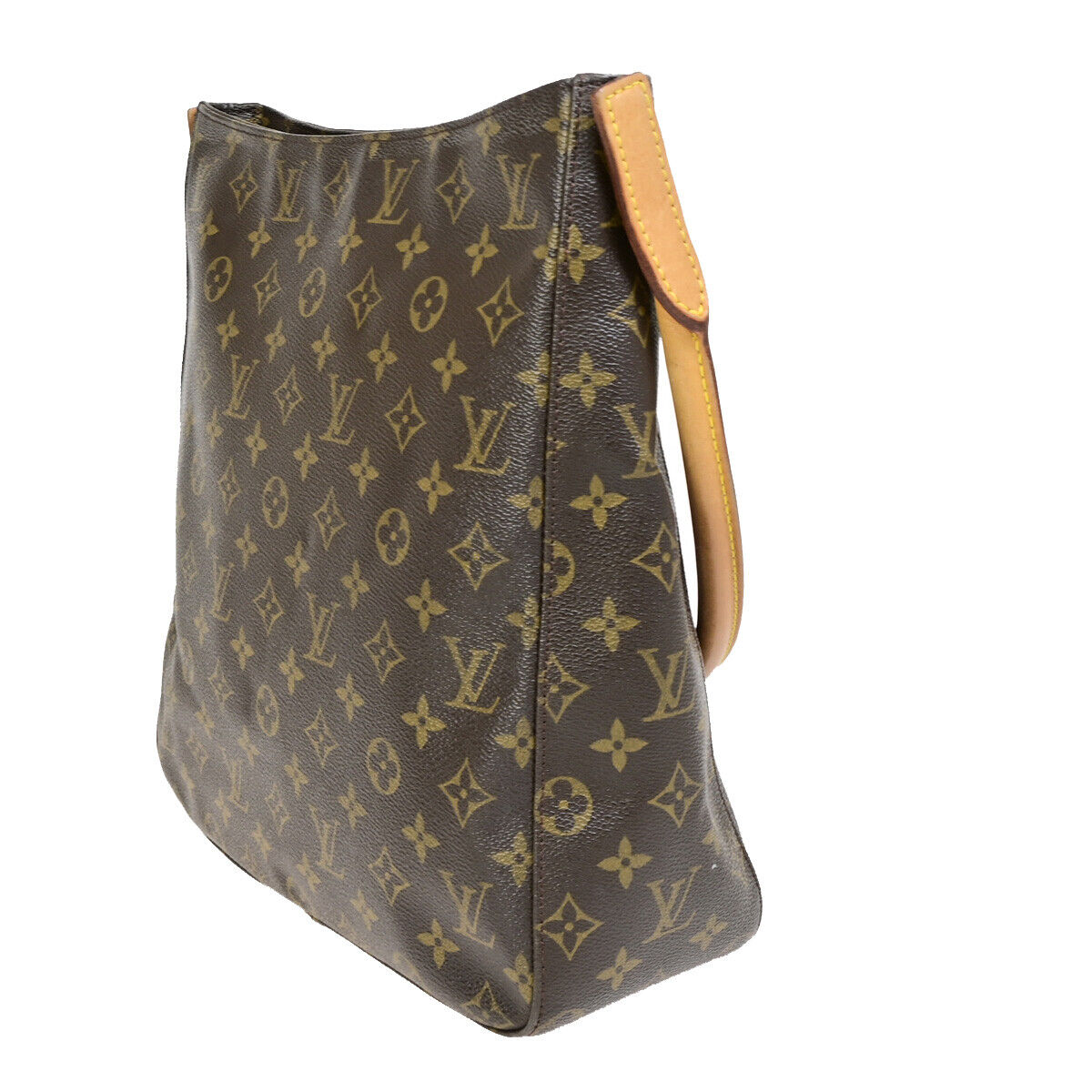 Louis Vuitton Looping GM Brown Canvas Shoulder Bag