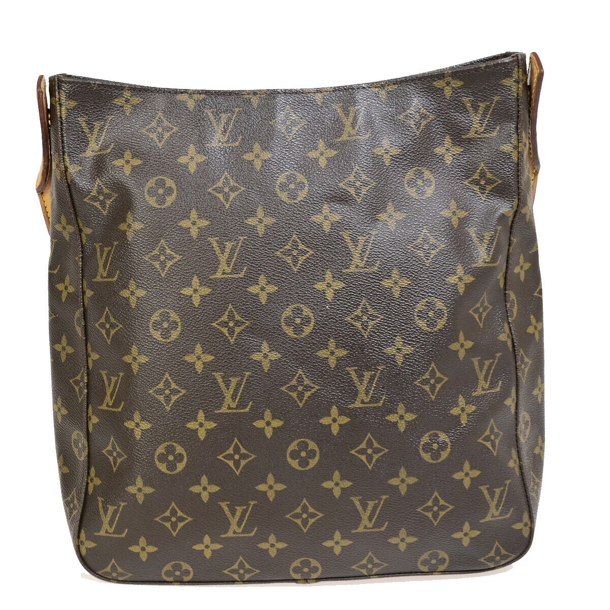 Louis Vuitton Looping GM Brown Canvas Shoulder Bag