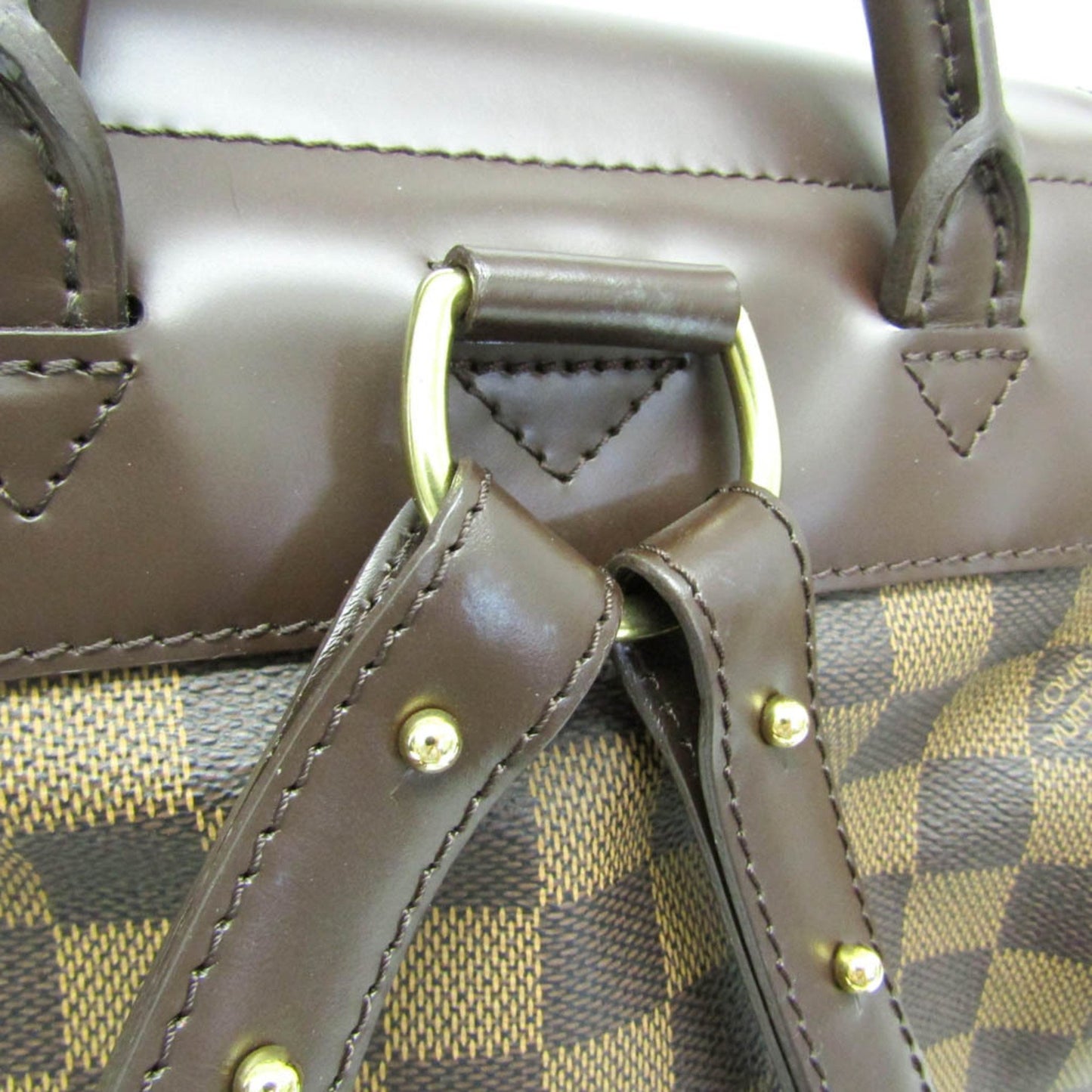 Louis Vuitton Soho Brown Canvas Backpack Bag