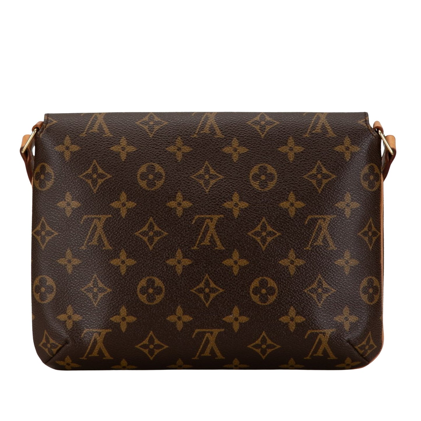 Louis Vuitton Musette Tango Brown Canvas Shoulder Bag