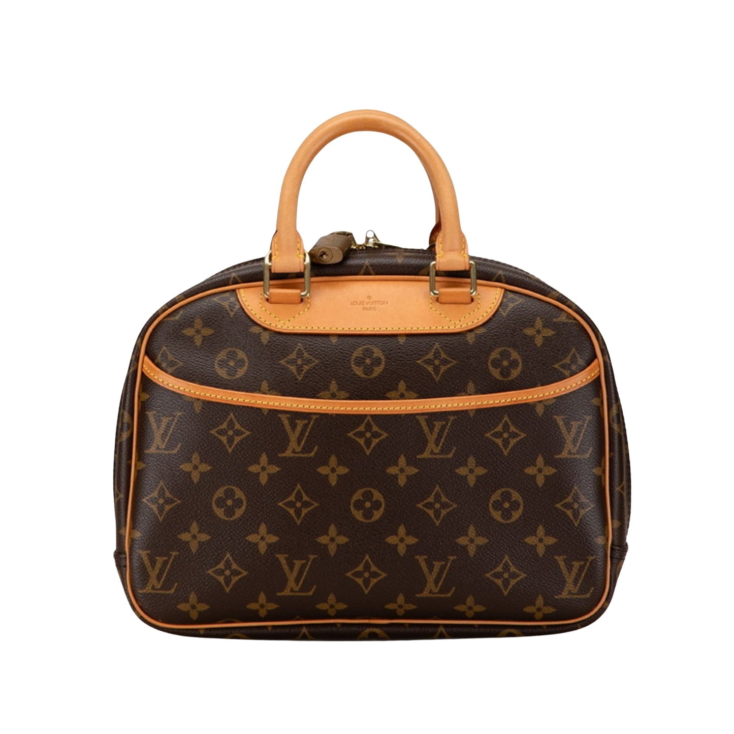 Louis Vuitton Trouville Brown Canvas Hand Bag