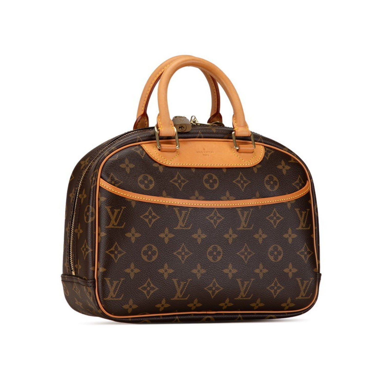 Louis Vuitton Trouville Brown Canvas Hand Bag