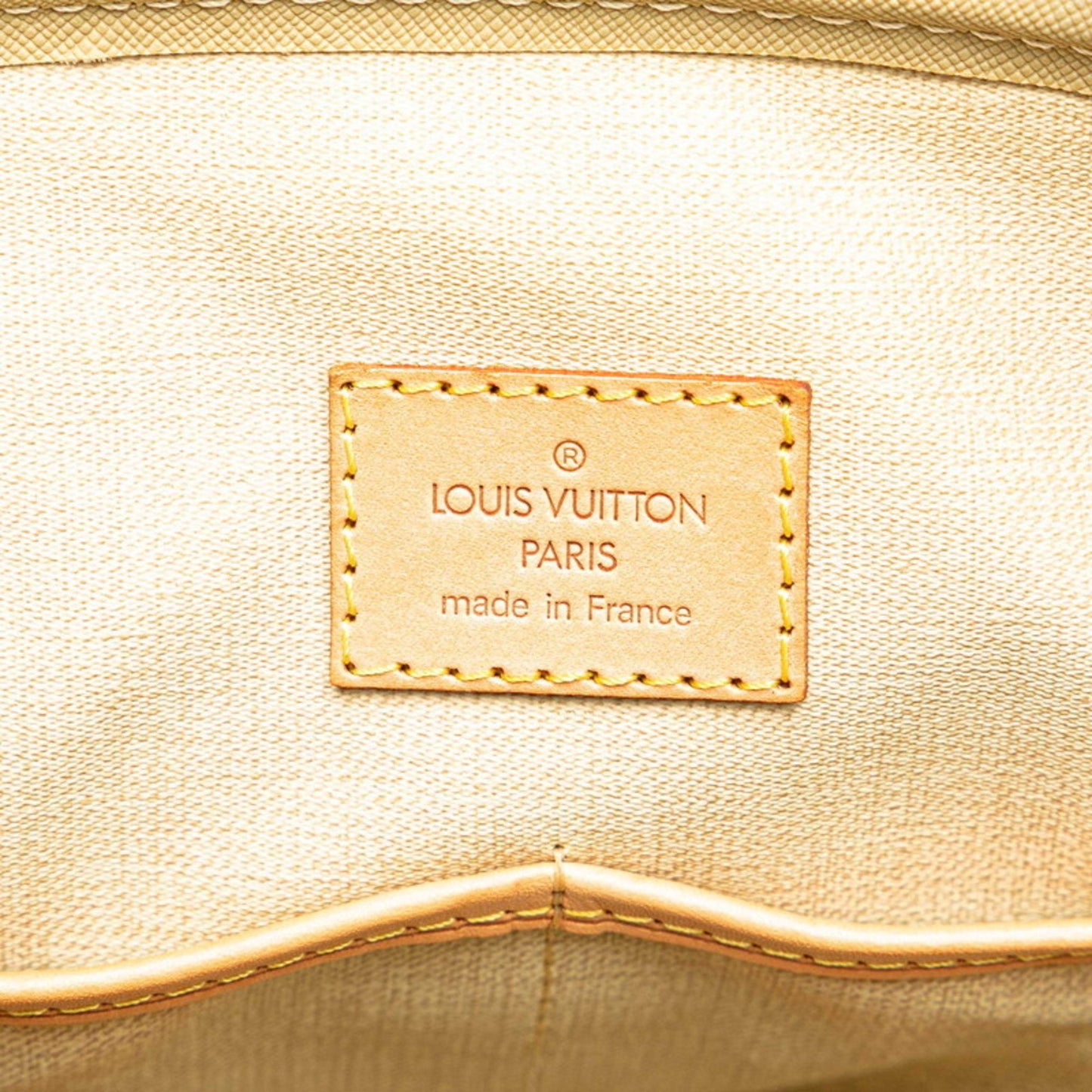 Louis Vuitton Trouville Brown Canvas Hand Bag