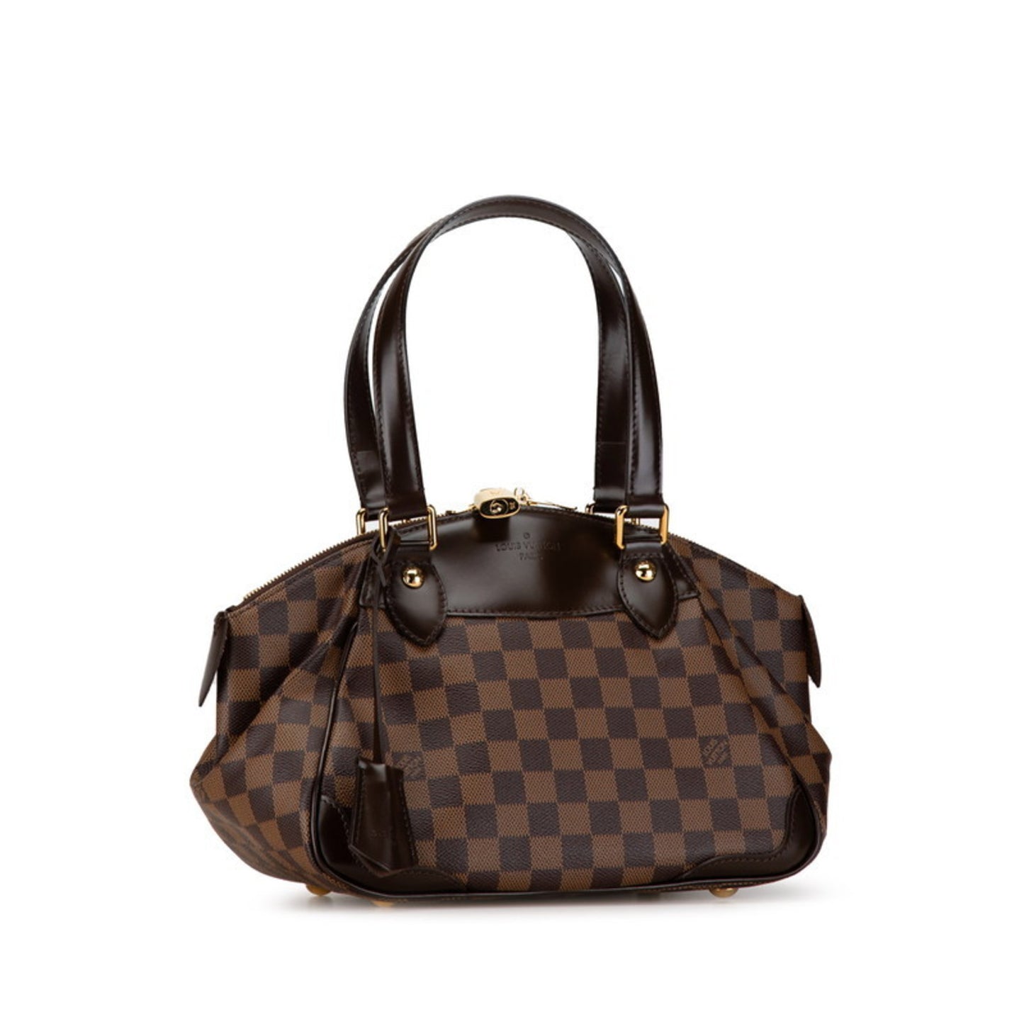 Louis Vuitton Verona Brown Canvas Hand Bag