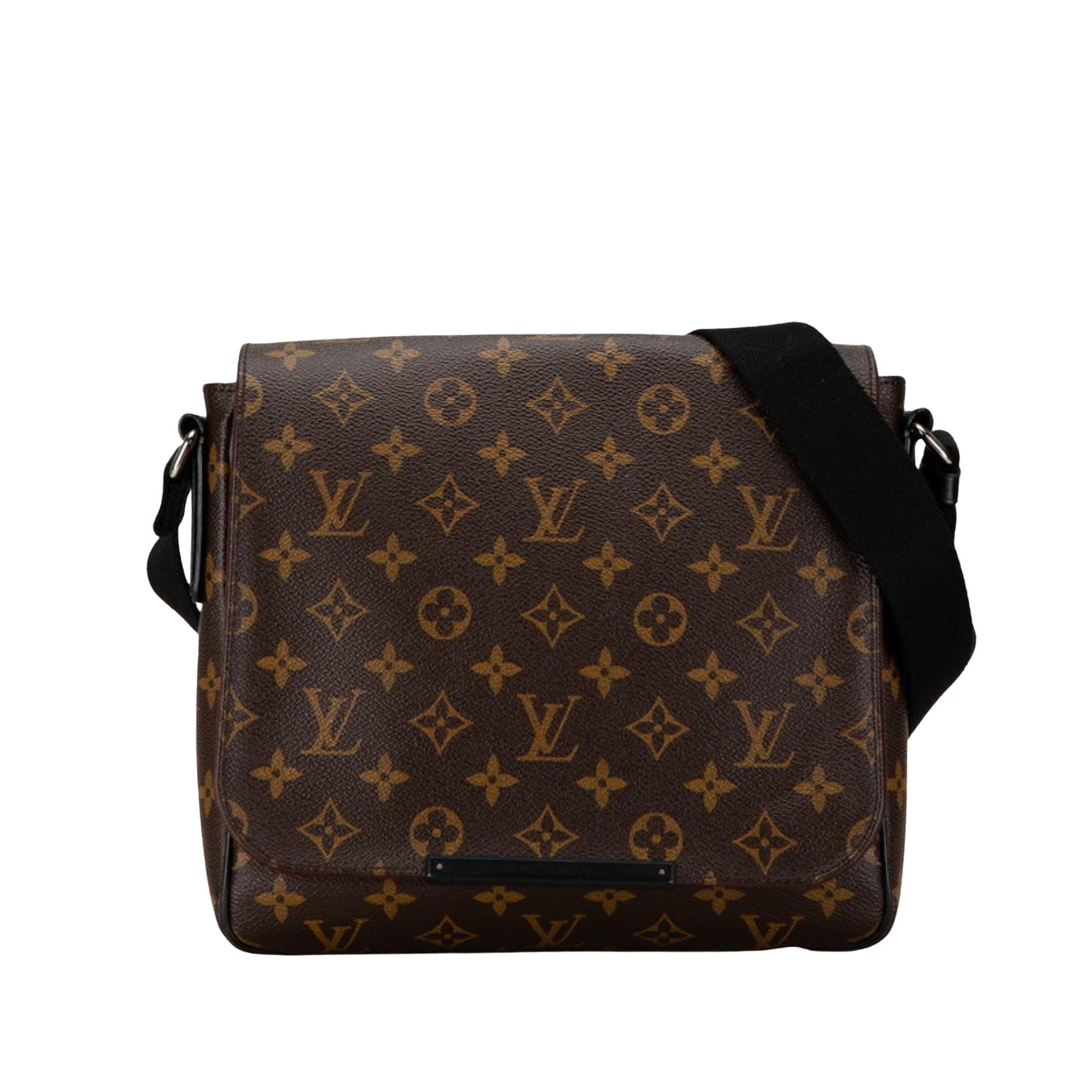 Louis Vuitton District Brown Canvas Shoulder Bag