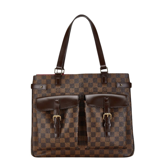 Louis Vuitton Uzes Brown Canvas Tote Bag