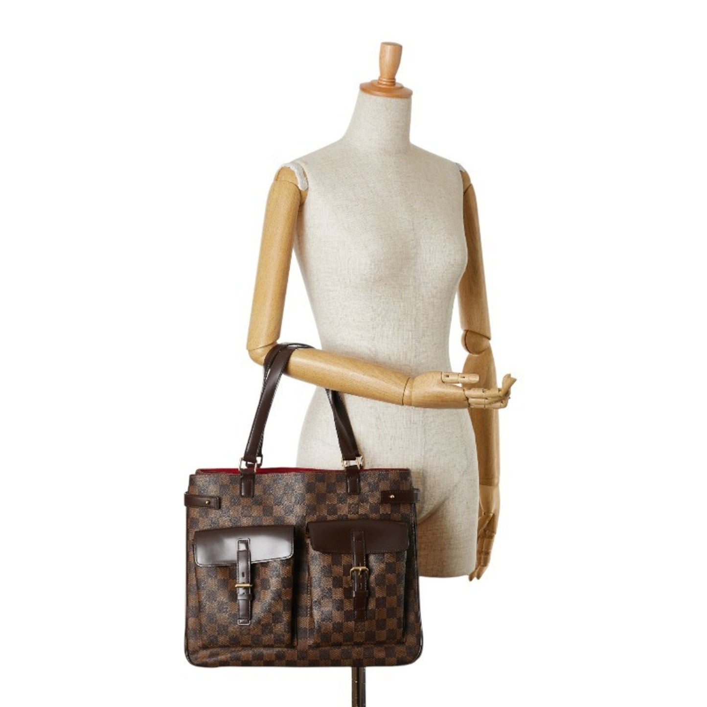 Louis Vuitton Uzes Brown Canvas Tote Bag