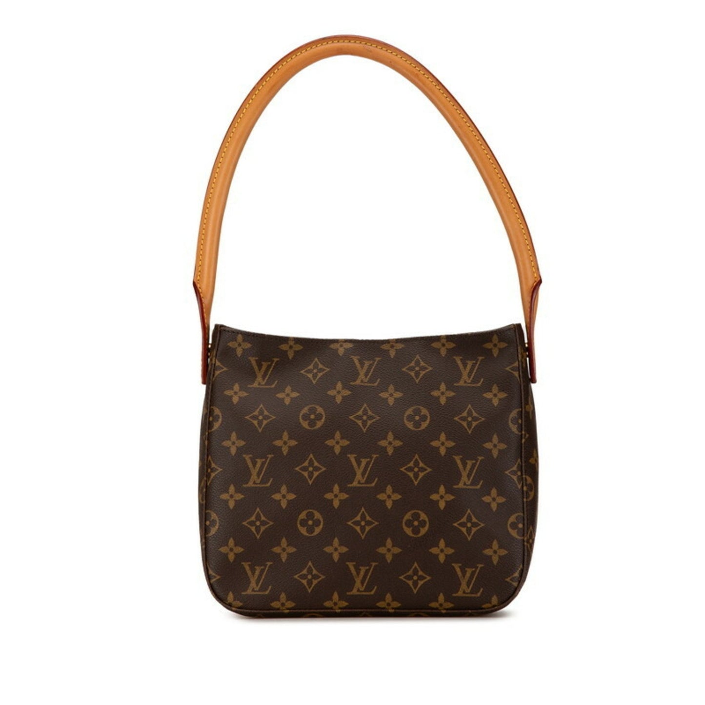 Louis Vuitton Looping MM Brown Canvas Shoulder Bag