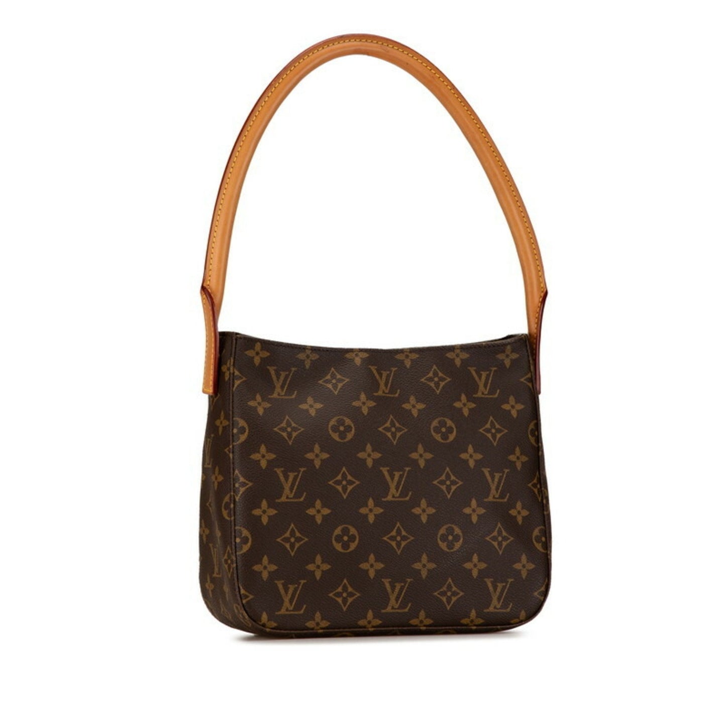 Louis Vuitton Looping MM Brown Canvas Shoulder Bag