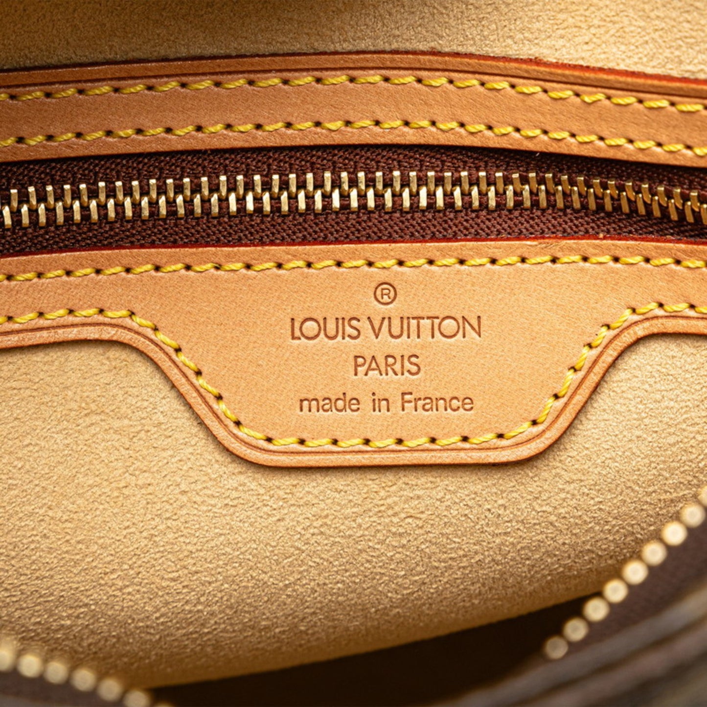 Louis Vuitton Looping MM Brown Canvas Shoulder Bag