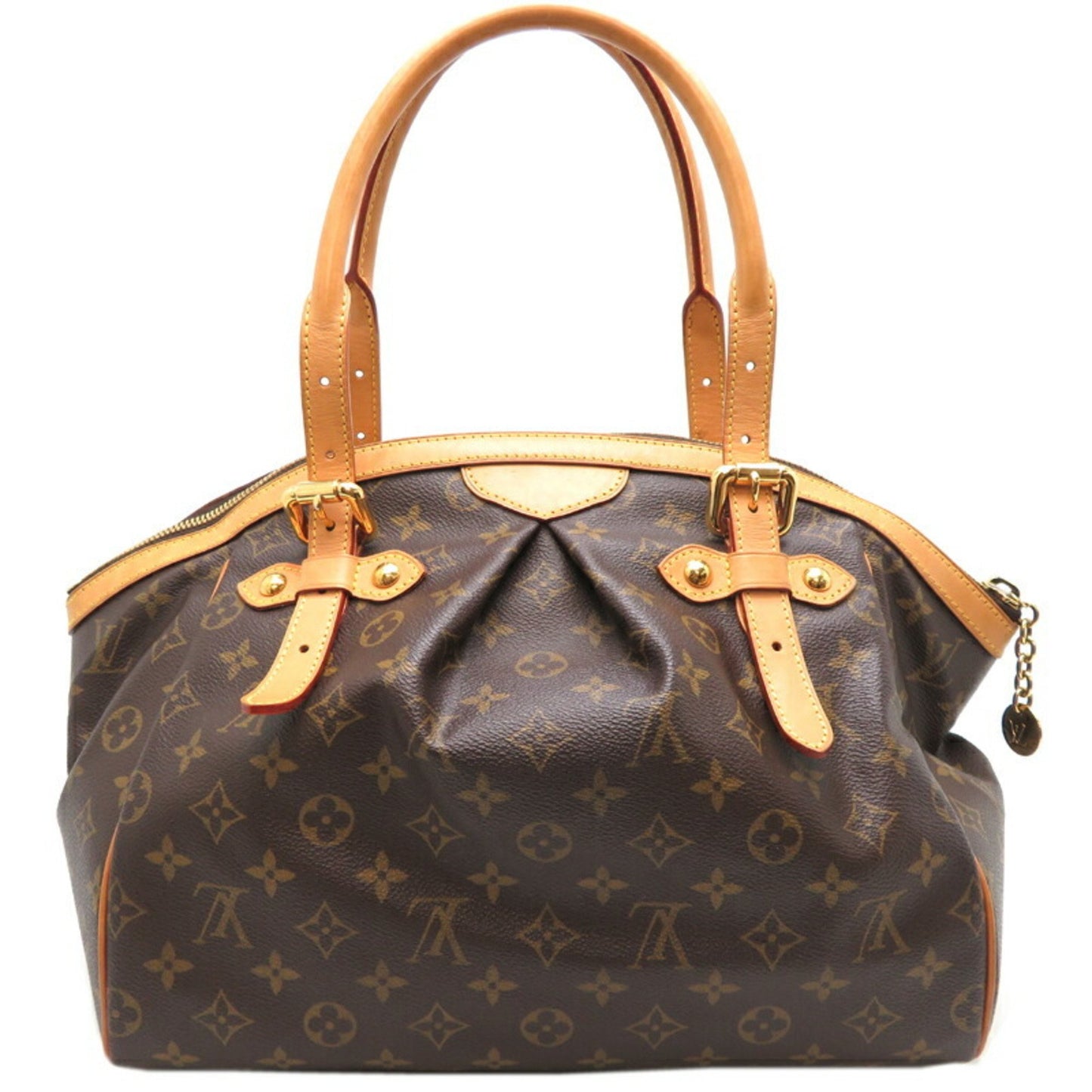 Louis Vuitton Tivoli Brown Canvas Hand Bag