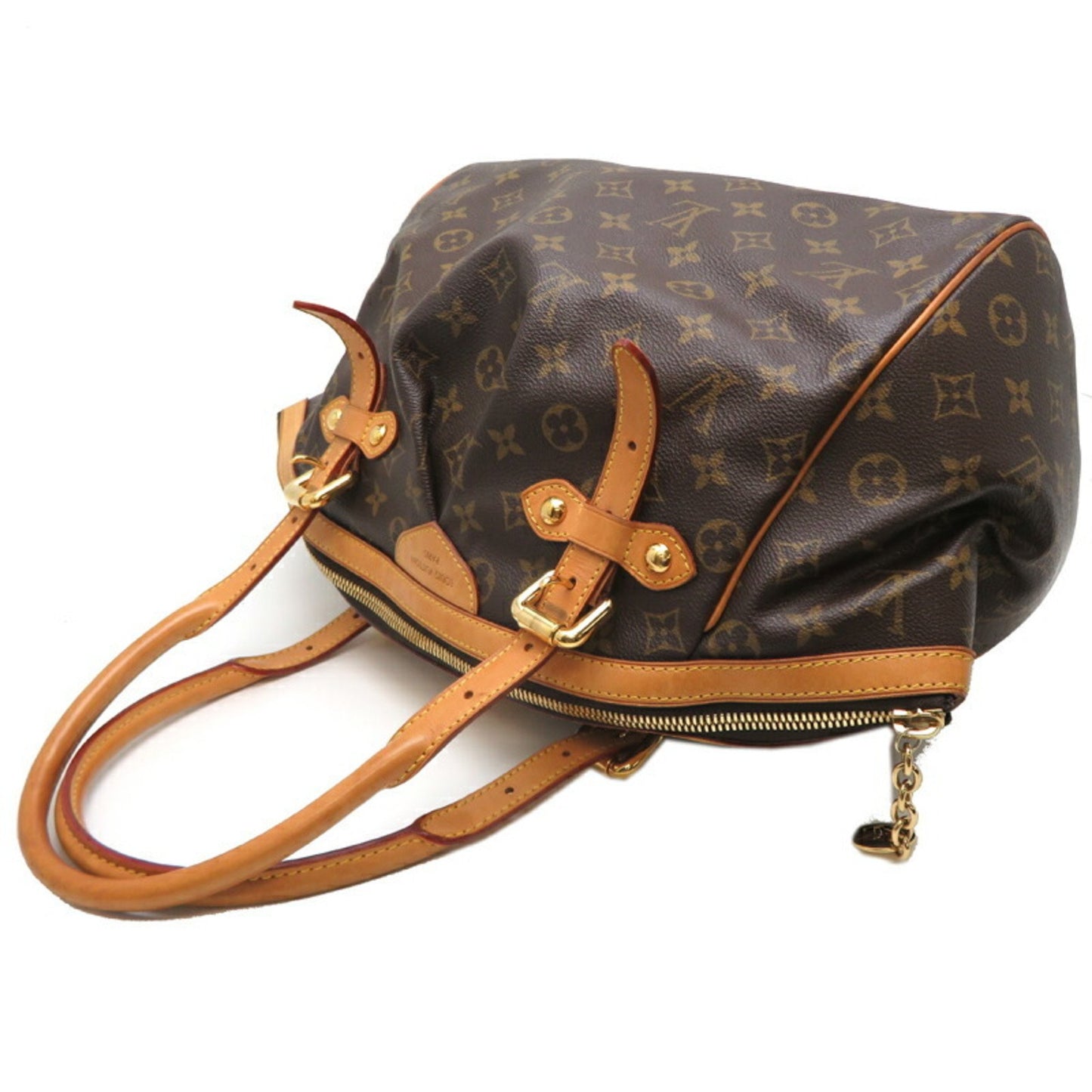 Louis Vuitton Tivoli Brown Canvas Hand Bag