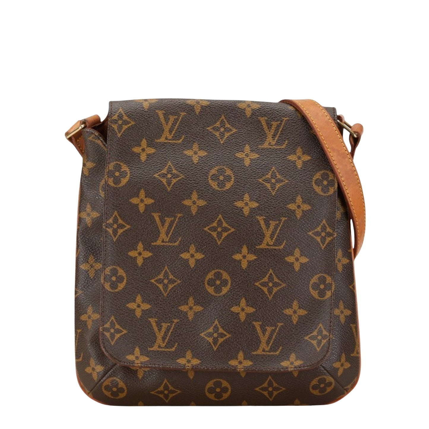 Louis Vuitton Musette Salsa Brown Canvas Shoulder Bag