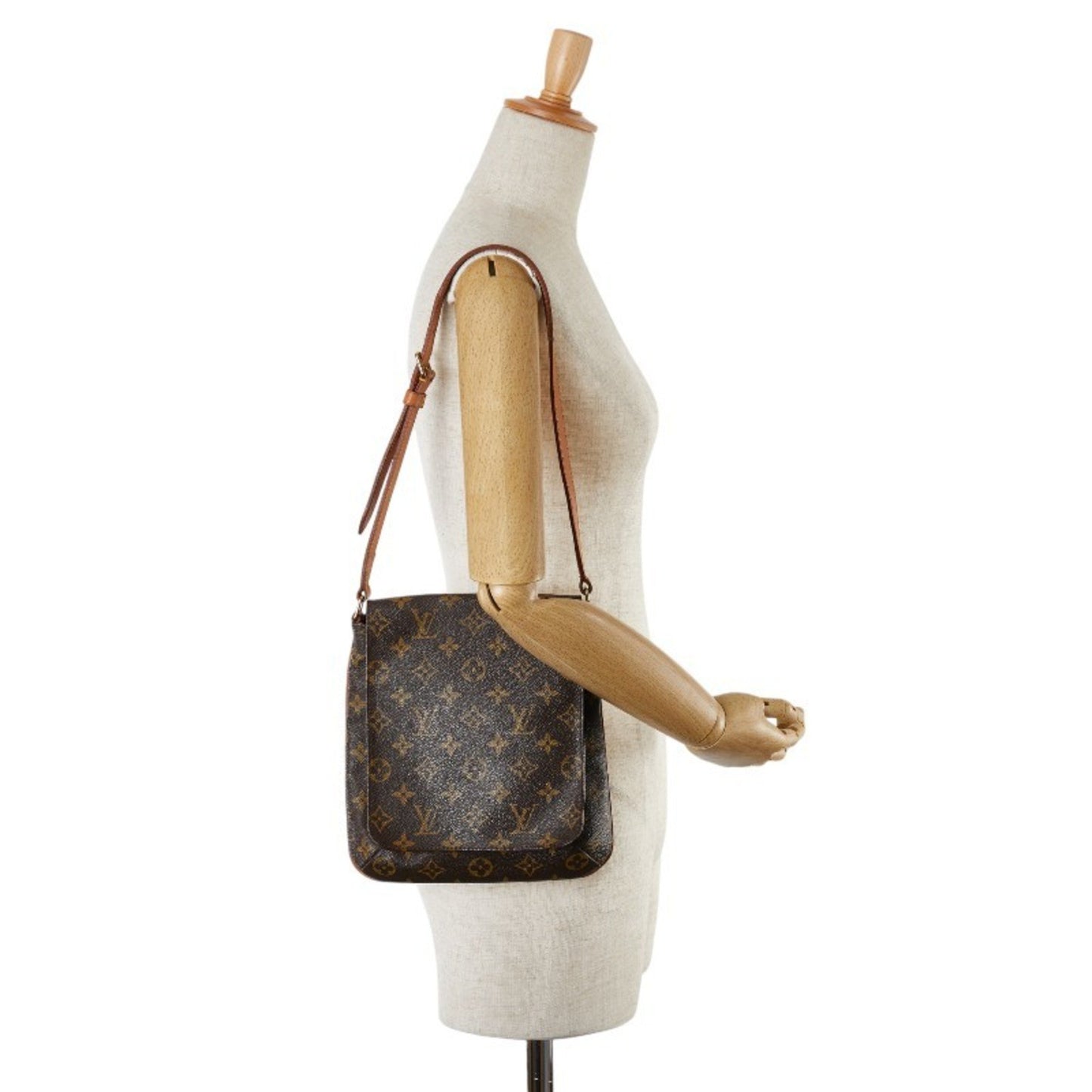 Louis Vuitton Musette Salsa Brown Canvas Shoulder Bag