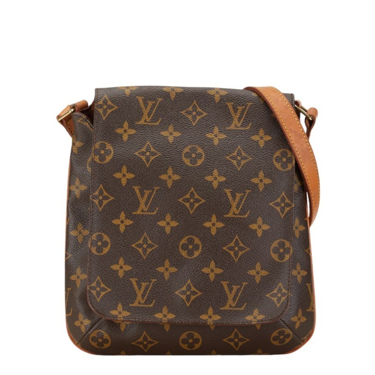 Louis Vuitton Musette Salsa Brown Canvas Shoulder Bag