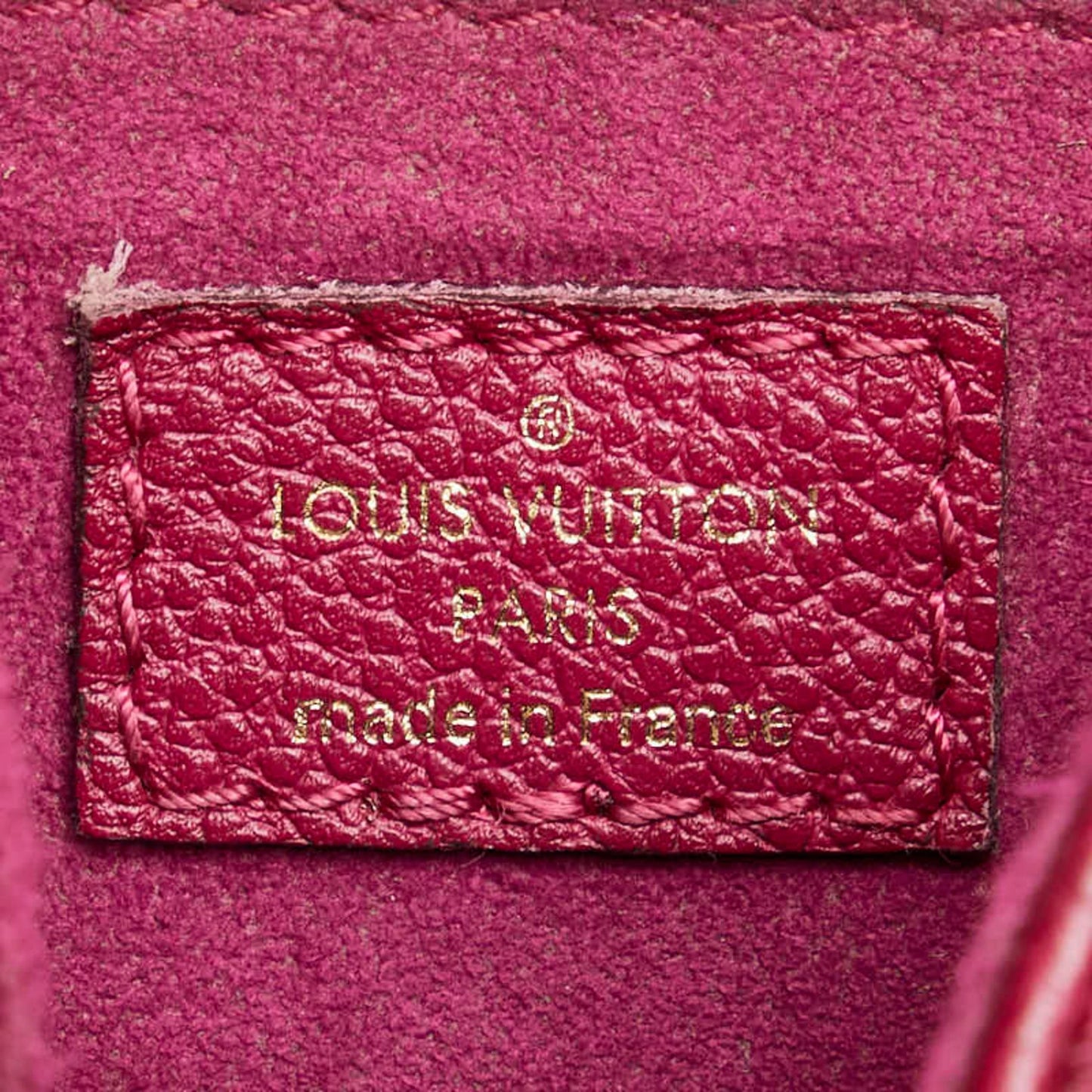 Louis Vuitton Saint Germain Purple Leather Shoulder Bag