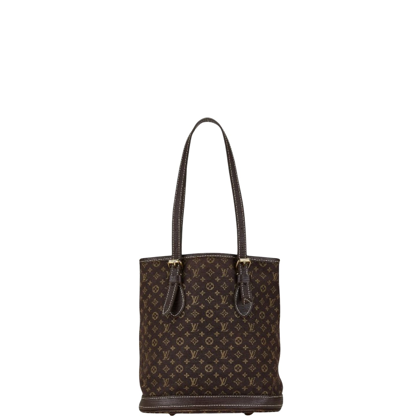 Louis Vuitton Bucket Brown Canvas Tote Bag