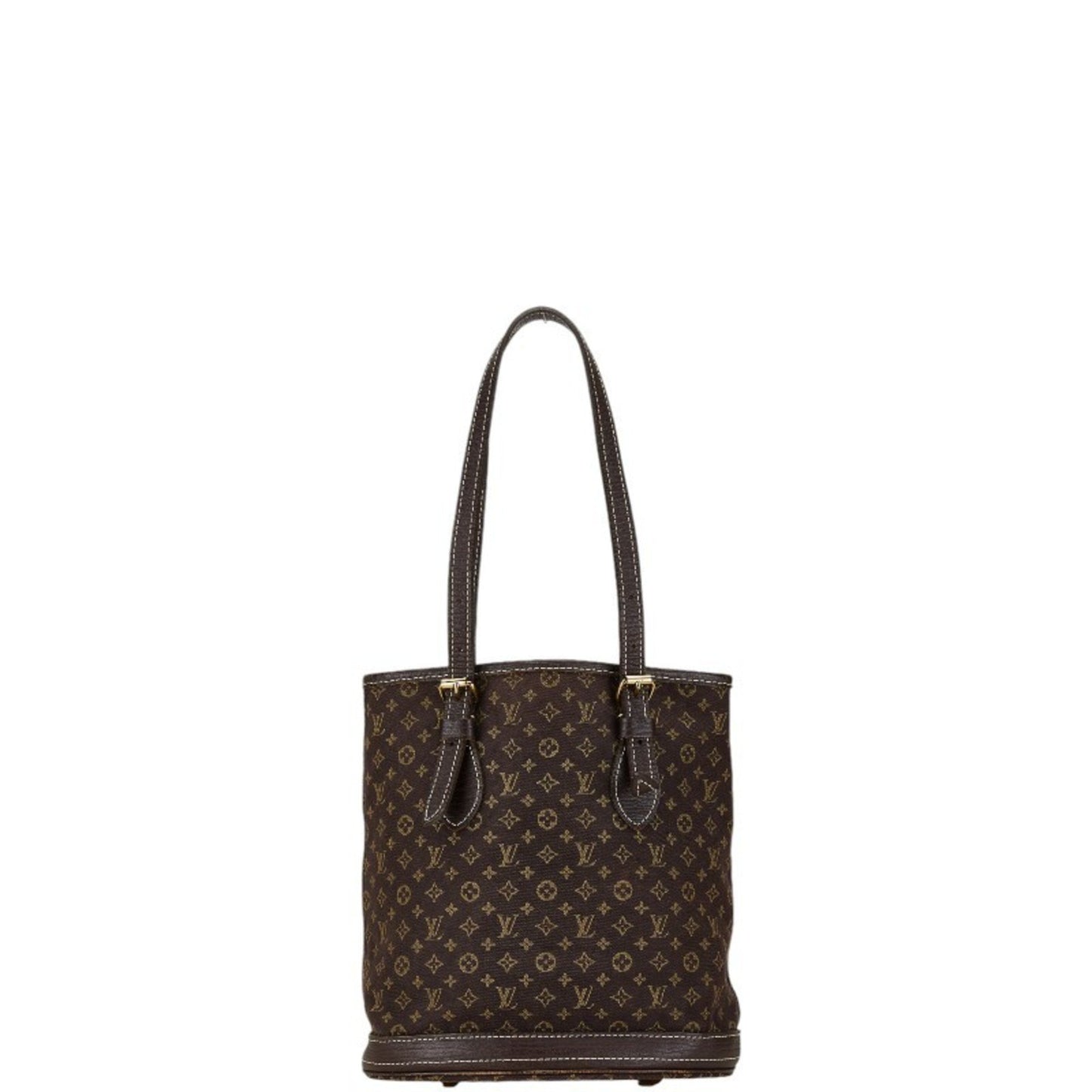 Louis Vuitton Bucket Brown Canvas Tote Bag