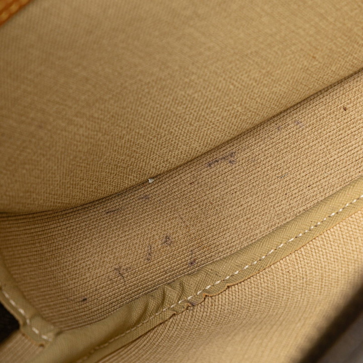 Louis Vuitton Reporter Brown Canvas Shoulder Bag