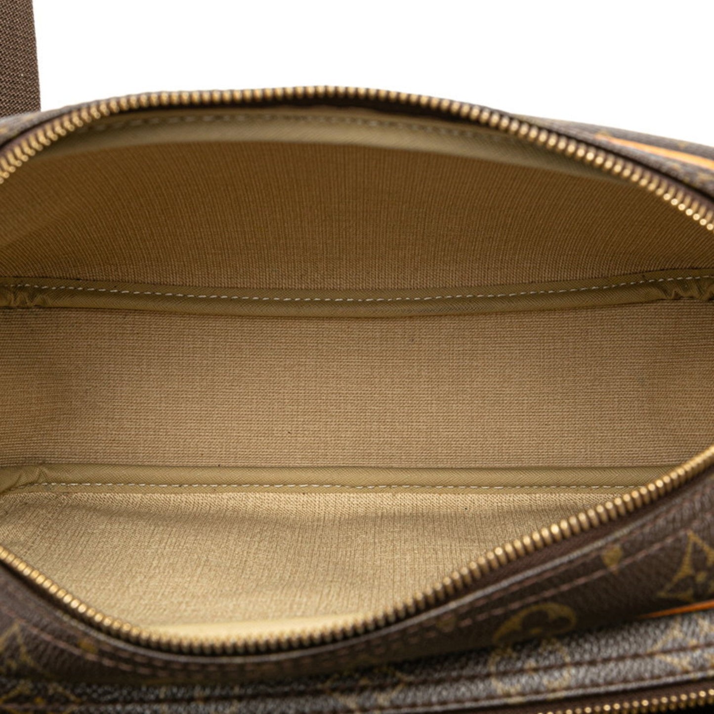 Louis Vuitton Reporter Brown Canvas Shoulder Bag