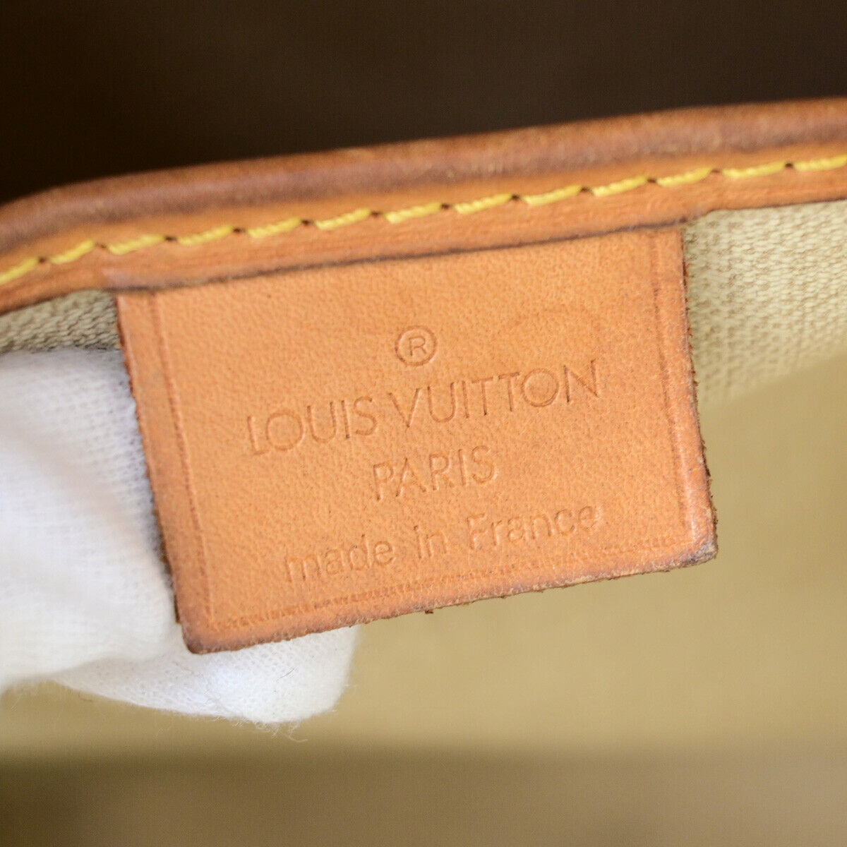 Louis Vuitton Excursion Brown Canvas Hand Bag