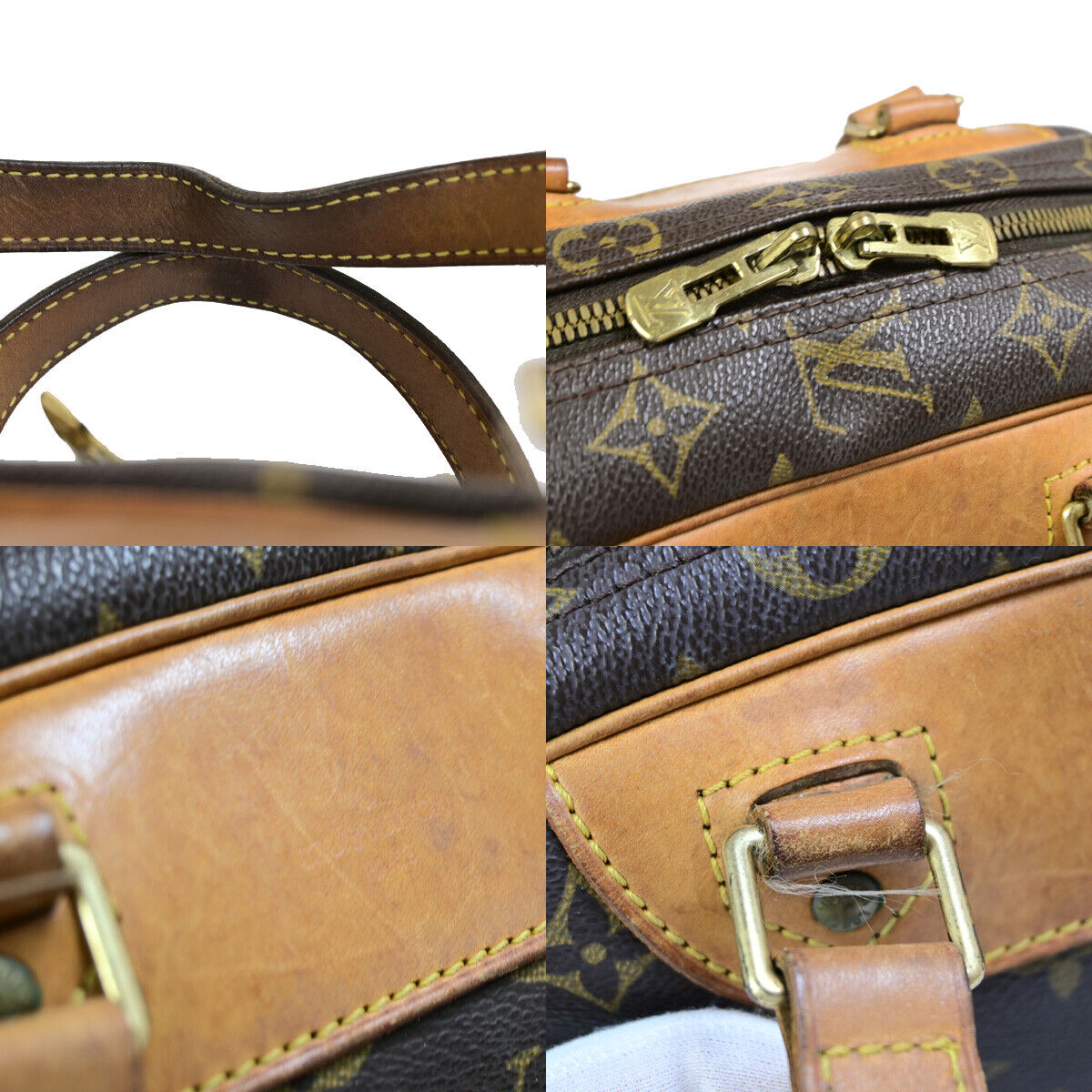 Louis Vuitton Excursion Brown Canvas Hand Bag