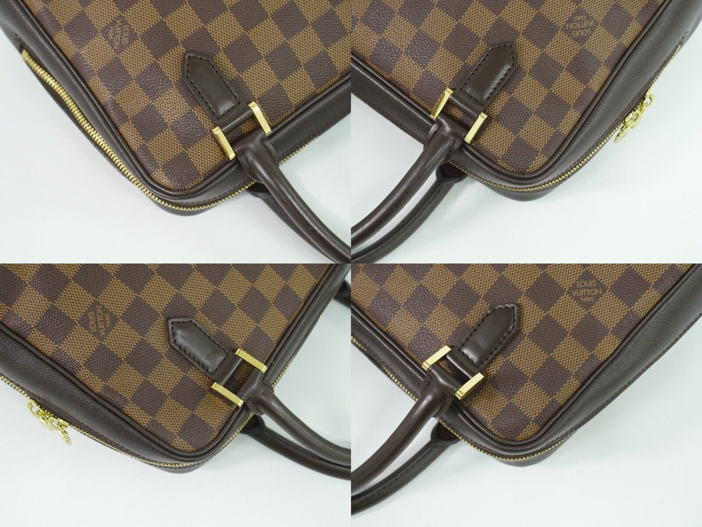 Louis Vuitton Bréa Brown Canvas Hand Bag