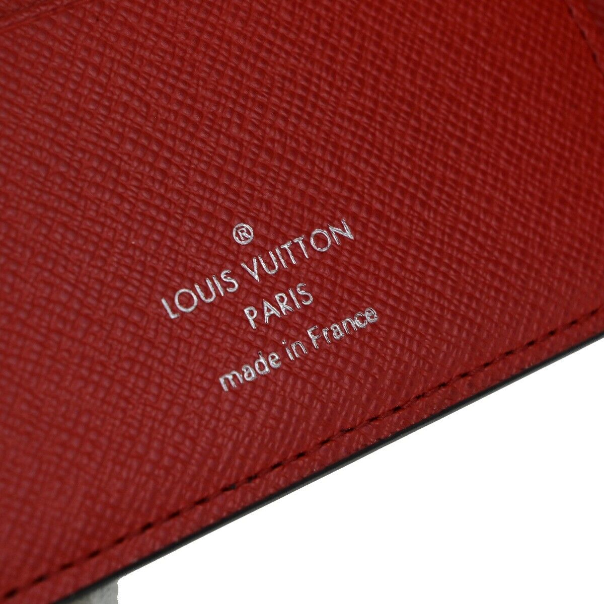 Louis Vuitton Portefeuille Black Canvas Wallet Accessories