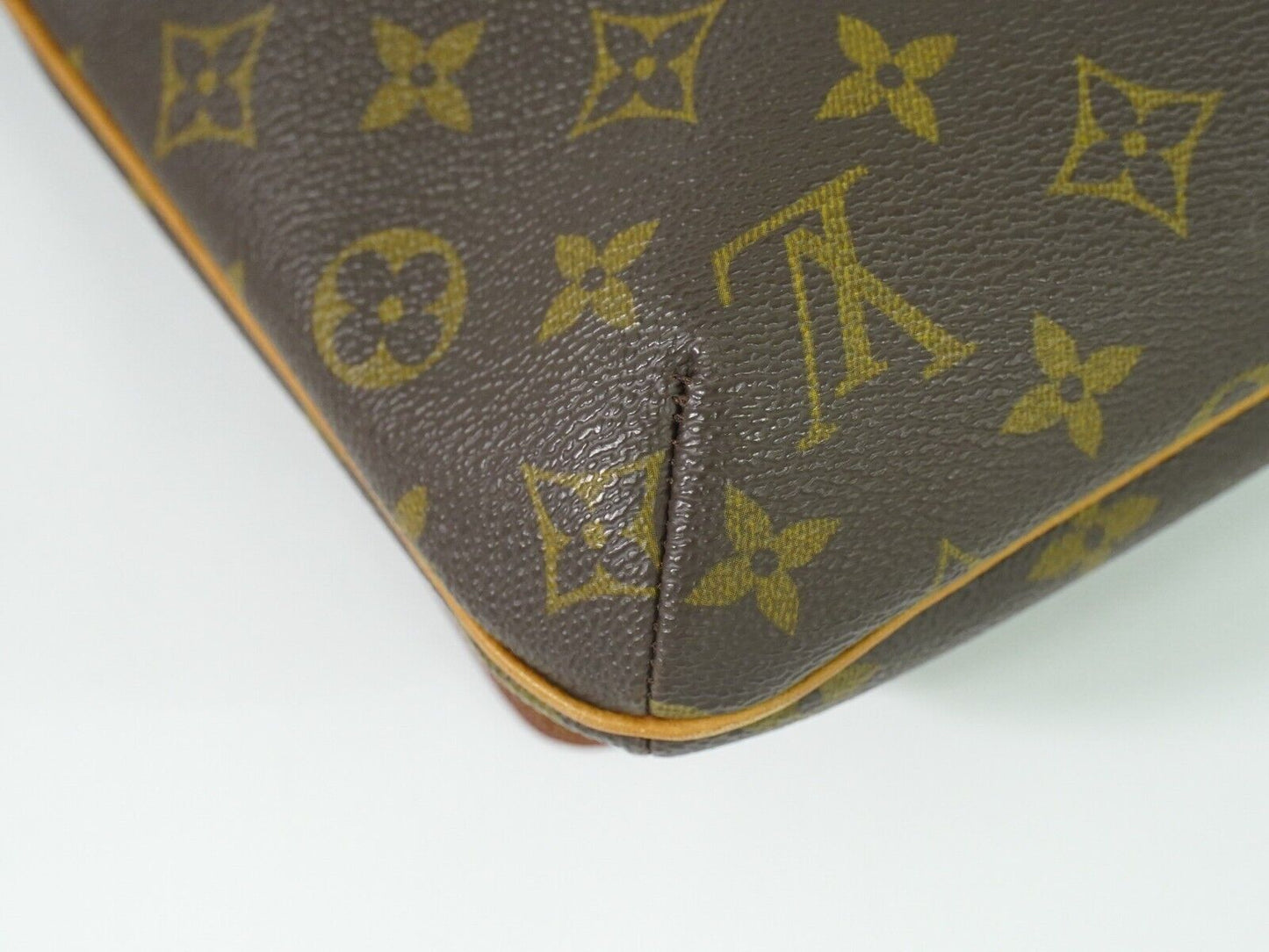 Louis Vuitton Musette Tango Brown Canvas Shoulder Bag