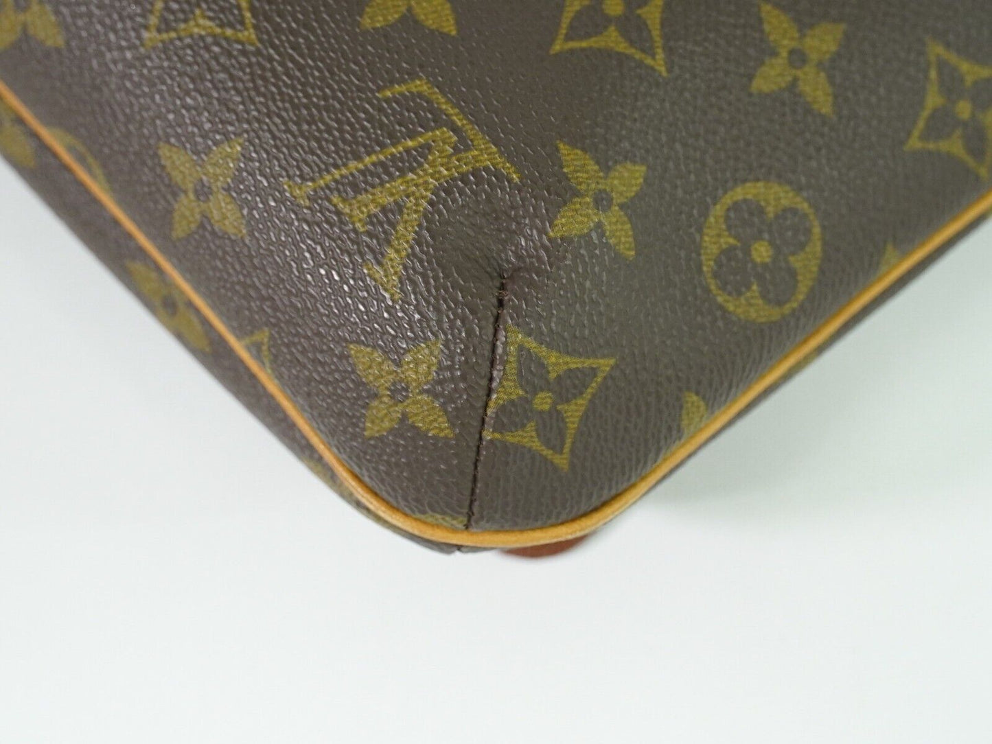 Louis Vuitton Musette Tango Brown Canvas Shoulder Bag